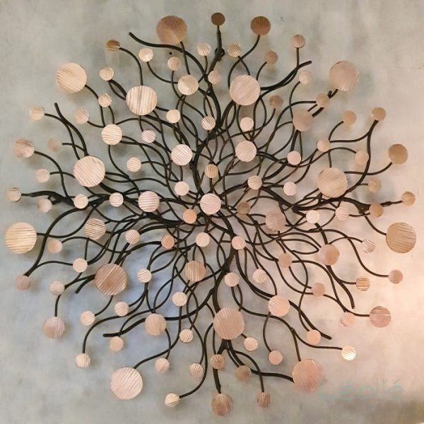 Metal Wall Decor for Living Room and Bedroom Full Copper Design - Image 2