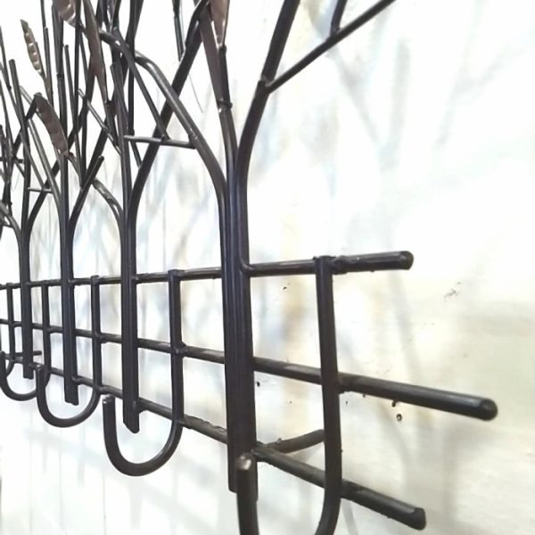 Wall Hanger Iron Multi-Hook Organizer for Clothes, Masks, Hats & Bags - Image 2