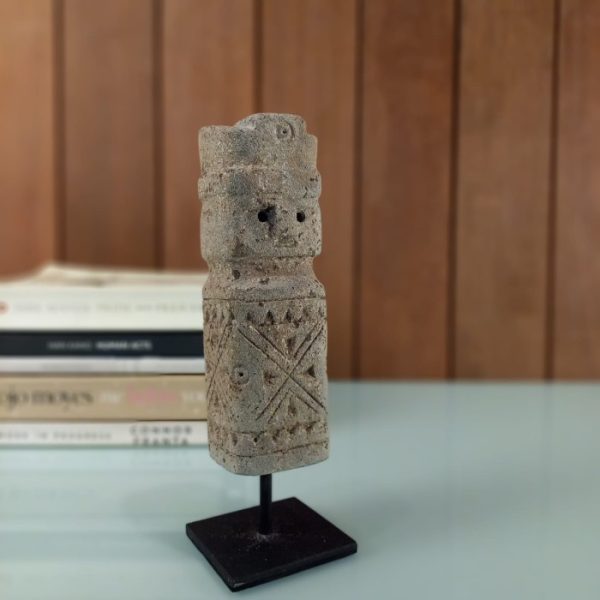 Sumba Ethnic Stone Statue – Paras Stone Decorative Sculpture for Living Room - Image 5