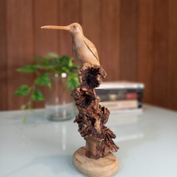 Woodpecker Wooden Statue: A Symbol of Good Fortune - Image 3