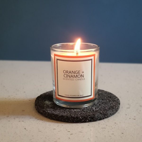 Stone Coaster and Candle Holder Natural Lava Stone from Mount Merapi – Multi-Purpose Heat-Resistant Decor - Image 7