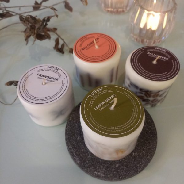Bali Scented Candle set of 4pcs room freshener birthday gift - Image 3