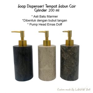 marble soap dispenser bottle