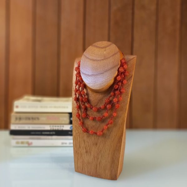Wooden Jewelry Display Stand for Necklaces - Image 2