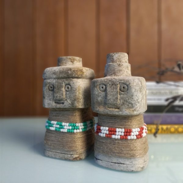 Statue of Paras Stone Carving Ornament – Handmade Bali Desk Decoration - Image 8