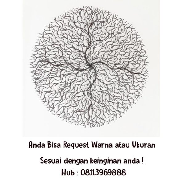Metal Wall Decor Root Art - Image 3