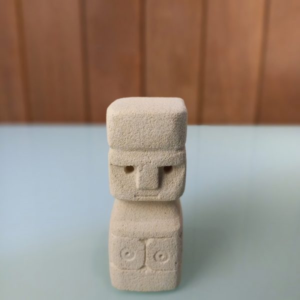 Bohemian Style Decorative Paras Stone Primitive Statue – Handmade Bali Craft - Image 5