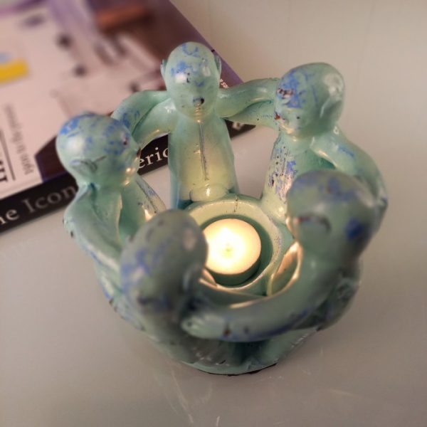 Handmade Terracotta Tea Light Holder Decorative Candle Stand