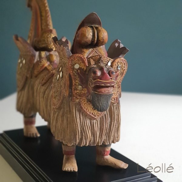 Balinese Barong Figurine – Decorative Sculpture - Image 7