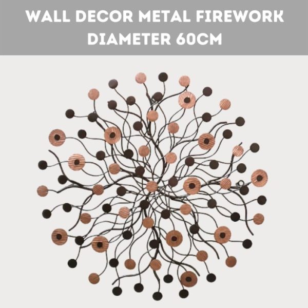 Metal Wall Art Decoration - Iron & Copper Combination - Image 2
