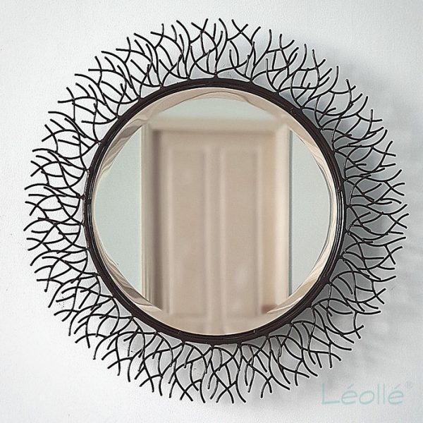 Elegant Round Wall Mirror for Bedroom and Bathroom Decoration - Image 5