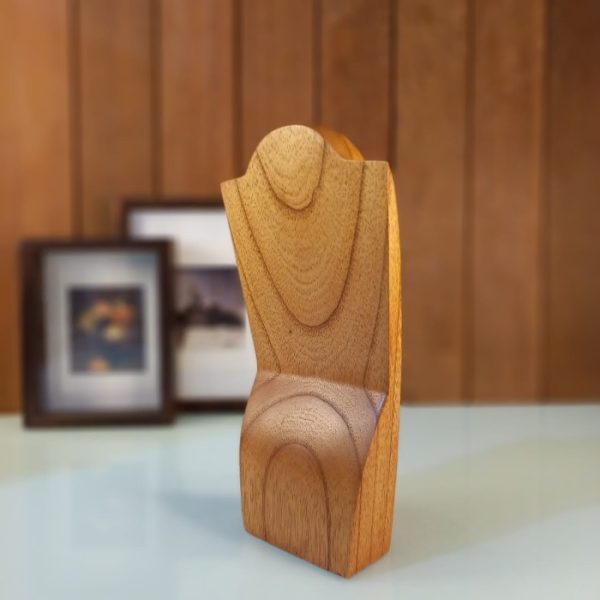 Wooden Jewelry Display Stand for Necklaces - Image 6