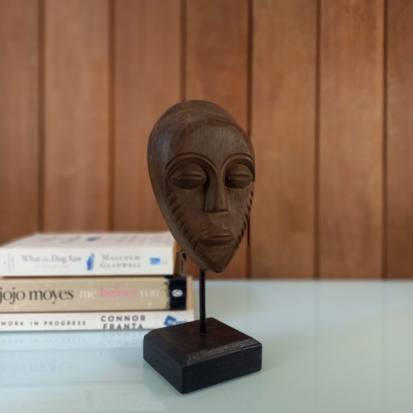 Unique Primitive Display Statue  Mask Style - Table Decoration - Image 3
