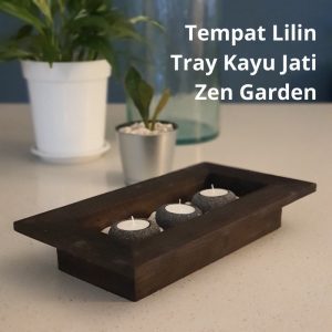 Zen Candle Holder is designed from the Zen Garden concept