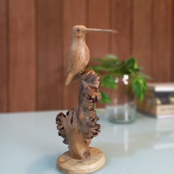 Woodpecker Wooden Statue: A Symbol of Good Fortune - Image 2