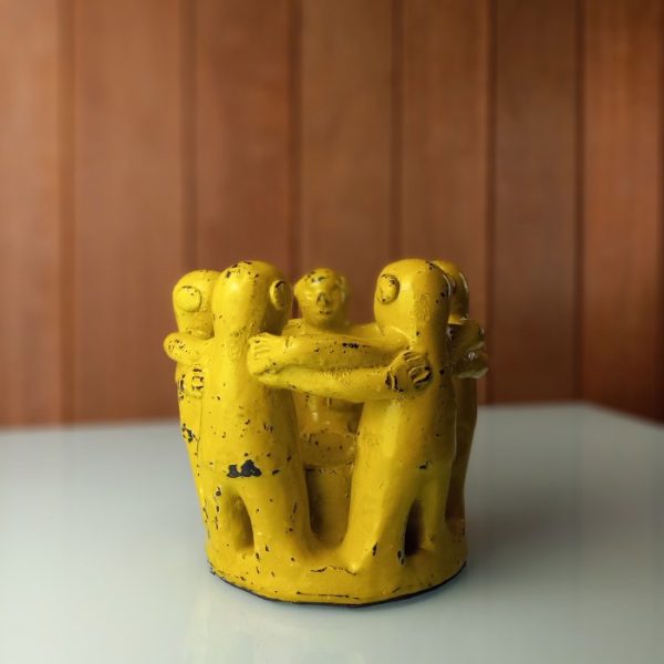 Handmade Terracotta Tea Light Holder Decorative Candle Stand - Image 7