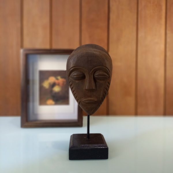 Unique Primitive Display Statue  Mask Style - Table Decoration - Image 5