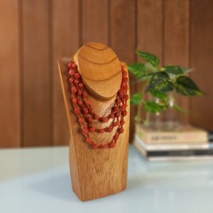 jewelry display stand, carved from authentic wood