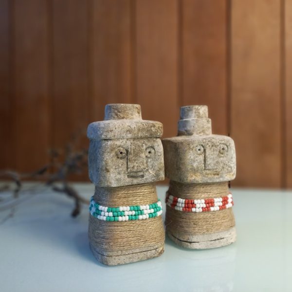 Statue of Paras Stone Carving Ornament – Handmade Bali Desk Decoration - Image 7