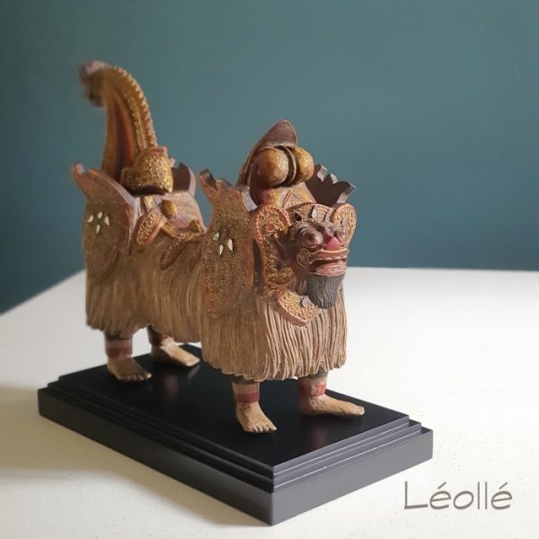 Balinese Barong Figurine – Decorative Sculpture - Image 5