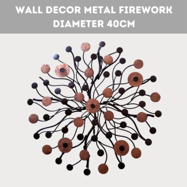 Metal Wall Decor with Copper Combination - Image 2