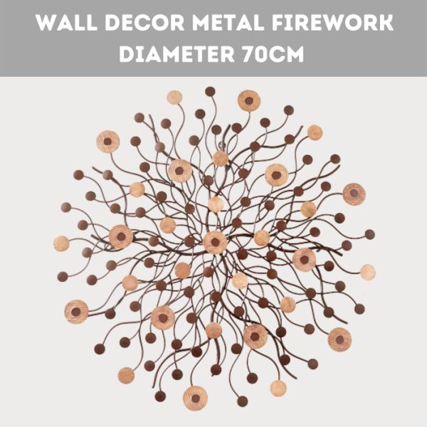 Metal Wall Decoration Iron Copper Combination - Image 2