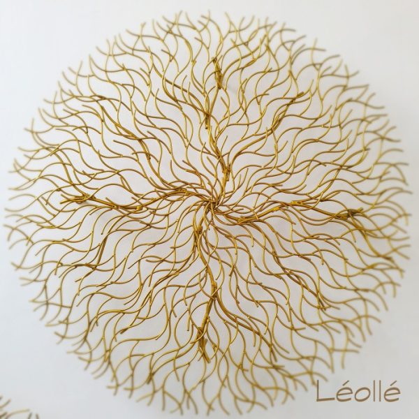 Pre-Order Gold Doft Metal Root Wall Art Decor - Image 2