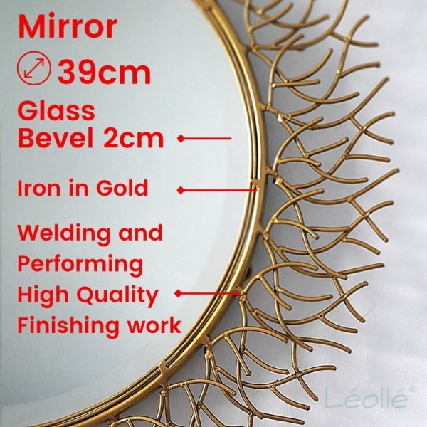 Elegant Vanity Mirror Decoration for Bedroom - Image 3