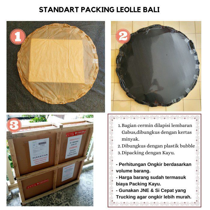 Decorative Mirror with Copper and Iron Combination - Image 6