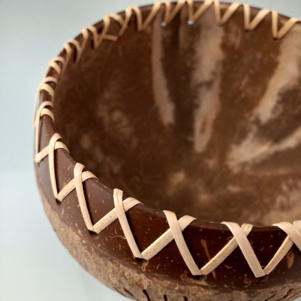 Coconut Shell Bowl for Fruit Salad and Granola - Image 5