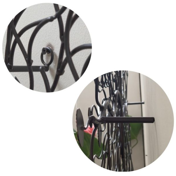 Minimalist Metal Wall Decor – Root Design - Image 5