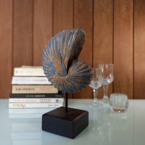 Unique Table Decoration - Bali Shell Carving Statue