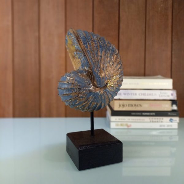 Unique Table Decoration - Bali Shell Carving Statue - Image 2