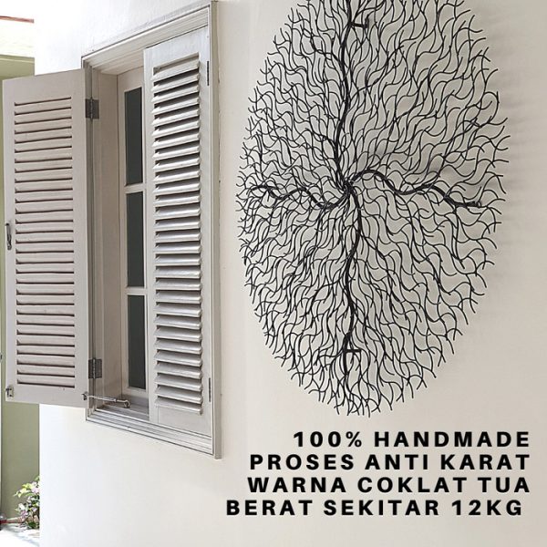 Metal Wall Art Root Design Decoratio