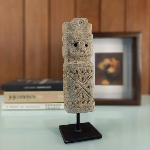 Sumba Ethnic Stone Statue – Paras Stone Decorative Sculpture for Living Room - Image 3