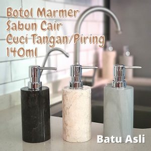 marble soap dispenser bottle