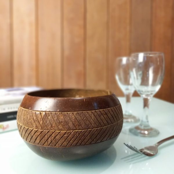 Natural Coconut Bowl for Smoothies, Salads, and Desserts - Image 6