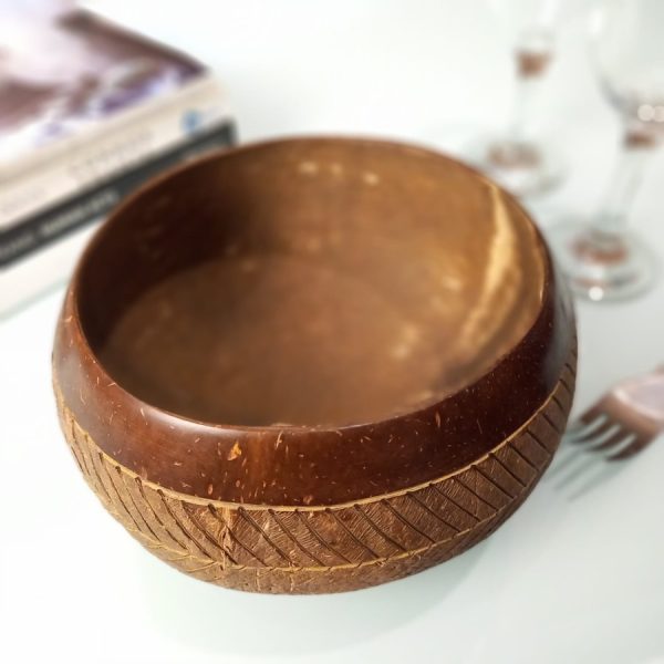 Natural Coconut Bowl for Smoothies, Salads, and Desserts - Image 4