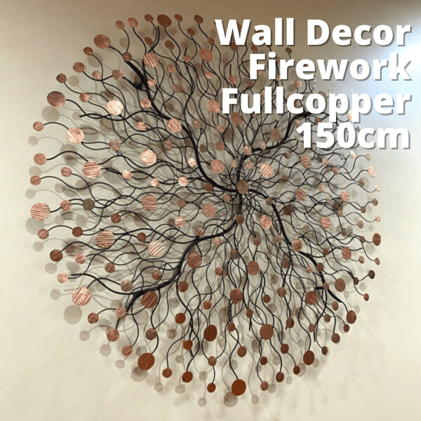 Metal Wall Decoration – 150cm handcrafted