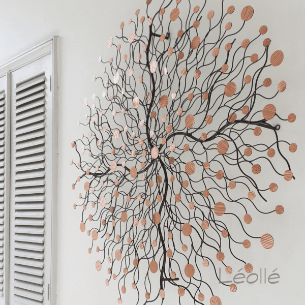 Round Metal Wall Decoration Unique Luxury Living Room Wall Decor - Image 3
