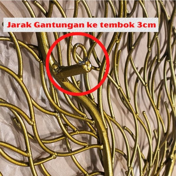 Metal Tree Wall Decor Minimalist Wall Decoration - Image 5