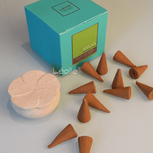 Aromatherapy Incense Holder and Room Fragrance Gift Set – Handmade Balinese Relaxation Kit