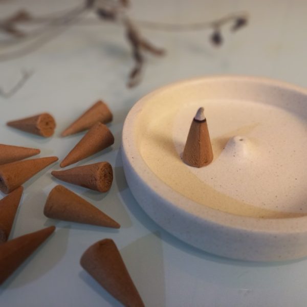 Aromatherapy Incense Holder Zen Living Handmade Ceramic Bali - Image 6