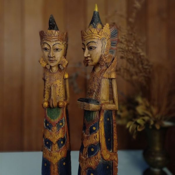 Handmade Balinese Carved Sculpture - Image 8