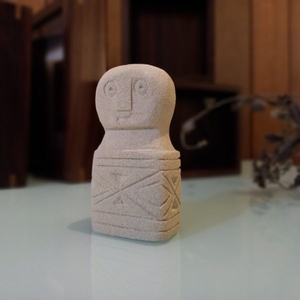 Hand-Carved Sumba Tribal Stone Statue – Balinese Paras Stone Decor - Image 4