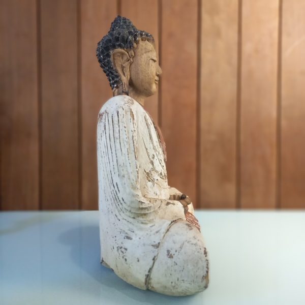 Hand Carved Balinese Buddha Statue - Image 8