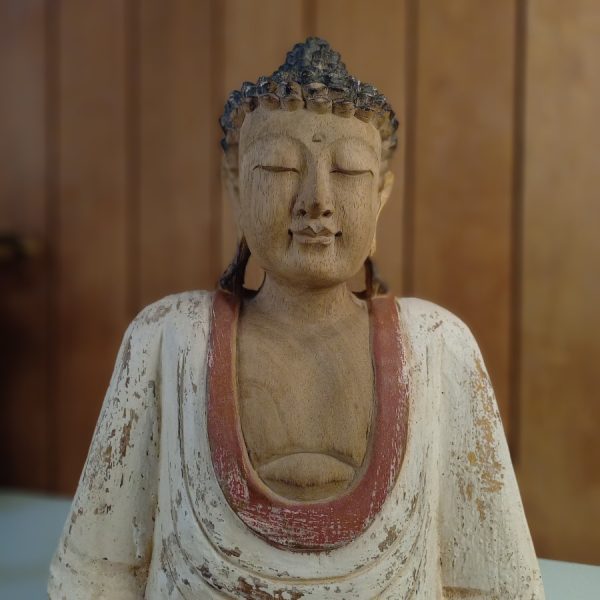 Hand Carved Balinese Buddha Statue - Image 7