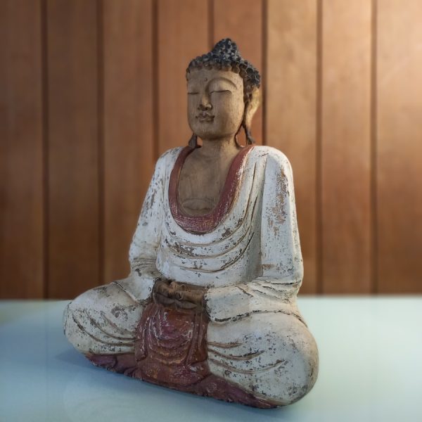 Hand Carved Balinese Buddha Statue - Image 5