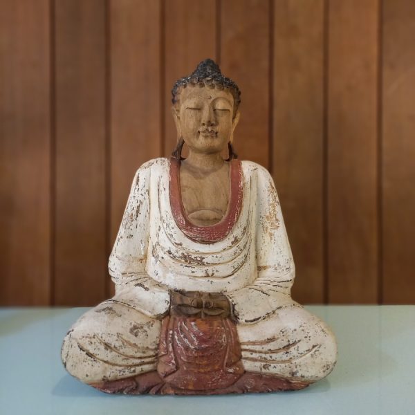 Hand Carved Balinese Buddha Statue - Image 2