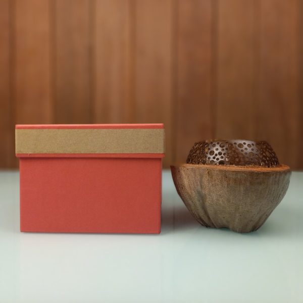 Bali Coffee Aromatherapy Candle - Natural Coconut Shell - Image 6
